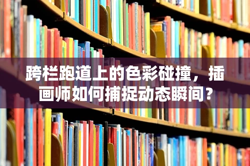 跨栏跑道上的色彩碰撞，插画师如何捕捉动态瞬间？