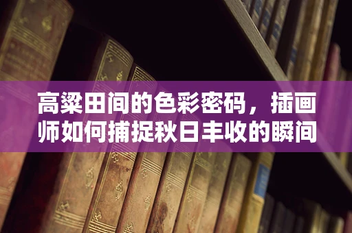 高粱田间的色彩密码，插画师如何捕捉秋日丰收的瞬间？