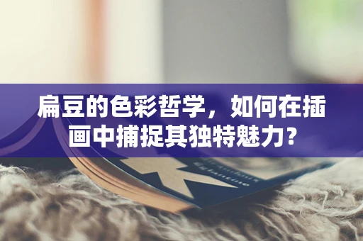 扁豆的色彩哲学，如何在插画中捕捉其独特魅力？