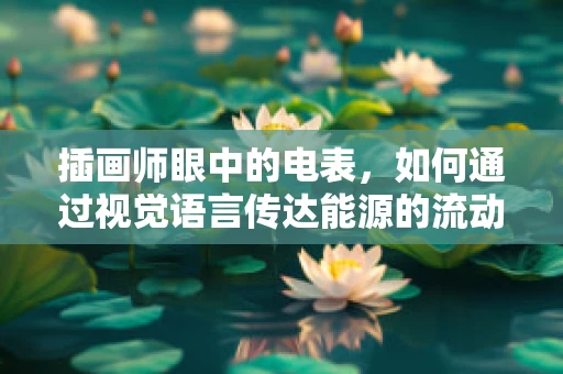 插画师眼中的电表，如何通过视觉语言传达能源的流动？