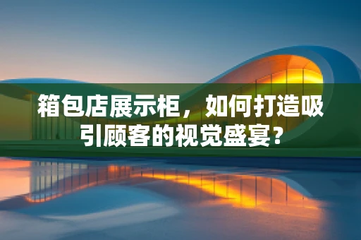 箱包店展示柜，如何打造吸引顾客的视觉盛宴？