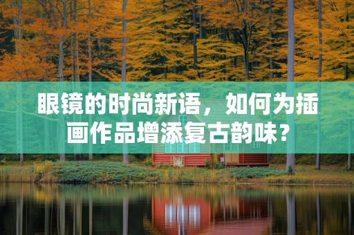 眼镜的时尚新语，如何为插画作品增添复古韵味？