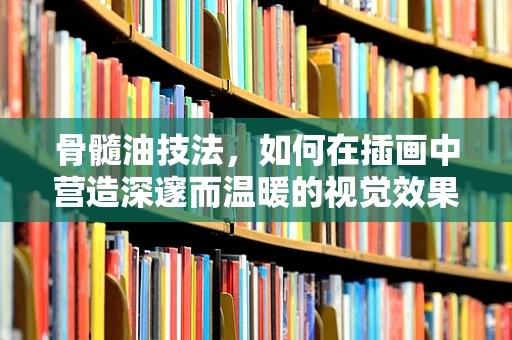 骨髓油技法，如何在插画中营造深邃而温暖的视觉效果？