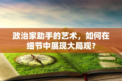 政治家助手的艺术，如何在细节中展现大局观？