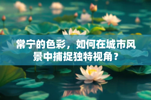 常宁的色彩，如何在城市风景中捕捉独特视角？