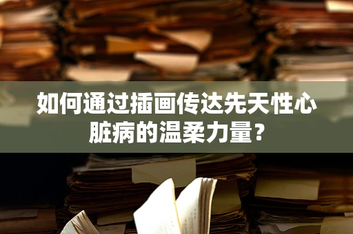 如何通过插画传达先天性心脏病的温柔力量？