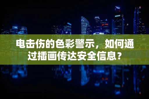 电击伤的色彩警示，如何通过插画传达安全信息？