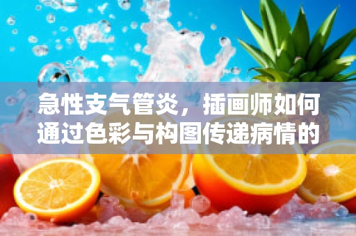 急性支气管炎，插画师如何通过色彩与构图传递病情的色彩语言？