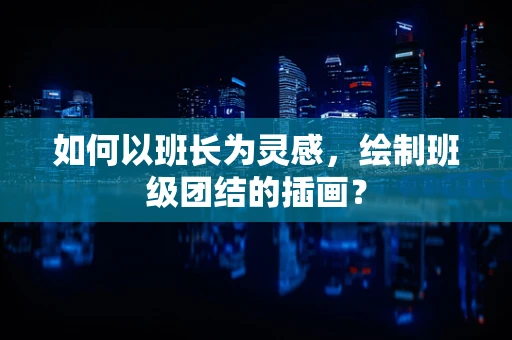 如何以班长为灵感，绘制班级团结的插画？