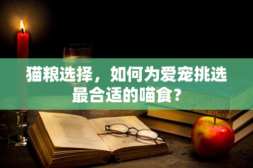 猫粮选择，如何为爱宠挑选最合适的喵食？