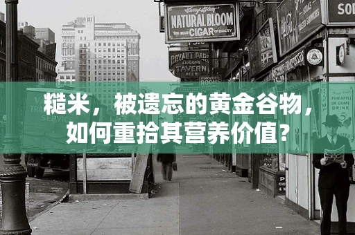 糙米，被遗忘的黄金谷物，如何重拾其营养价值？