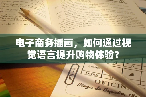 电子商务插画，如何通过视觉语言提升购物体验？