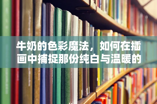 牛奶的色彩魔法，如何在插画中捕捉那份纯白与温暖的质感？