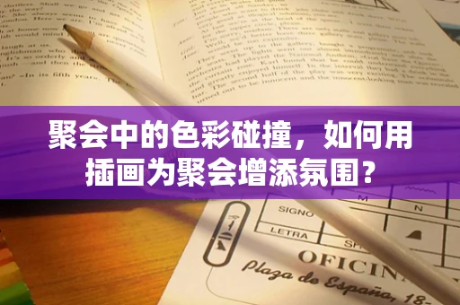 聚会中的色彩碰撞，如何用插画为聚会增添氛围？