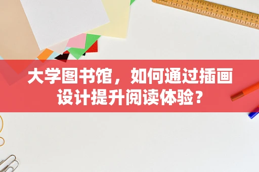 大学图书馆，如何通过插画设计提升阅读体验？